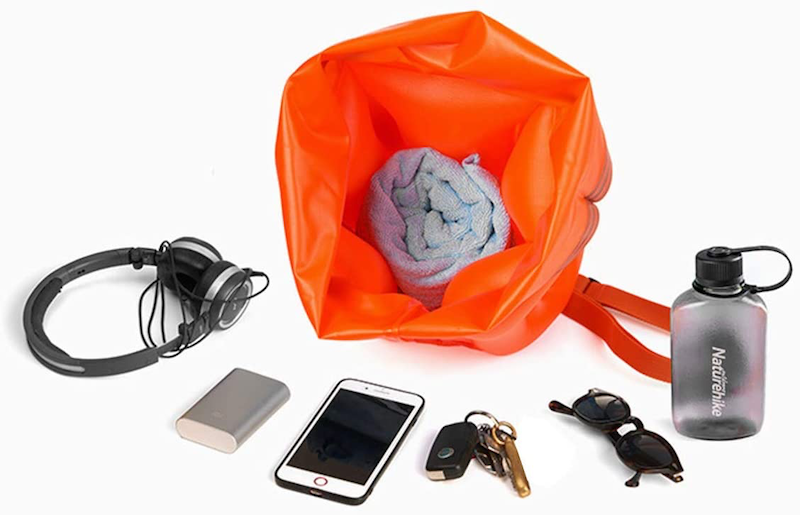 WholeFire Swim Buoy Waterproof Inflatable Dry Bag