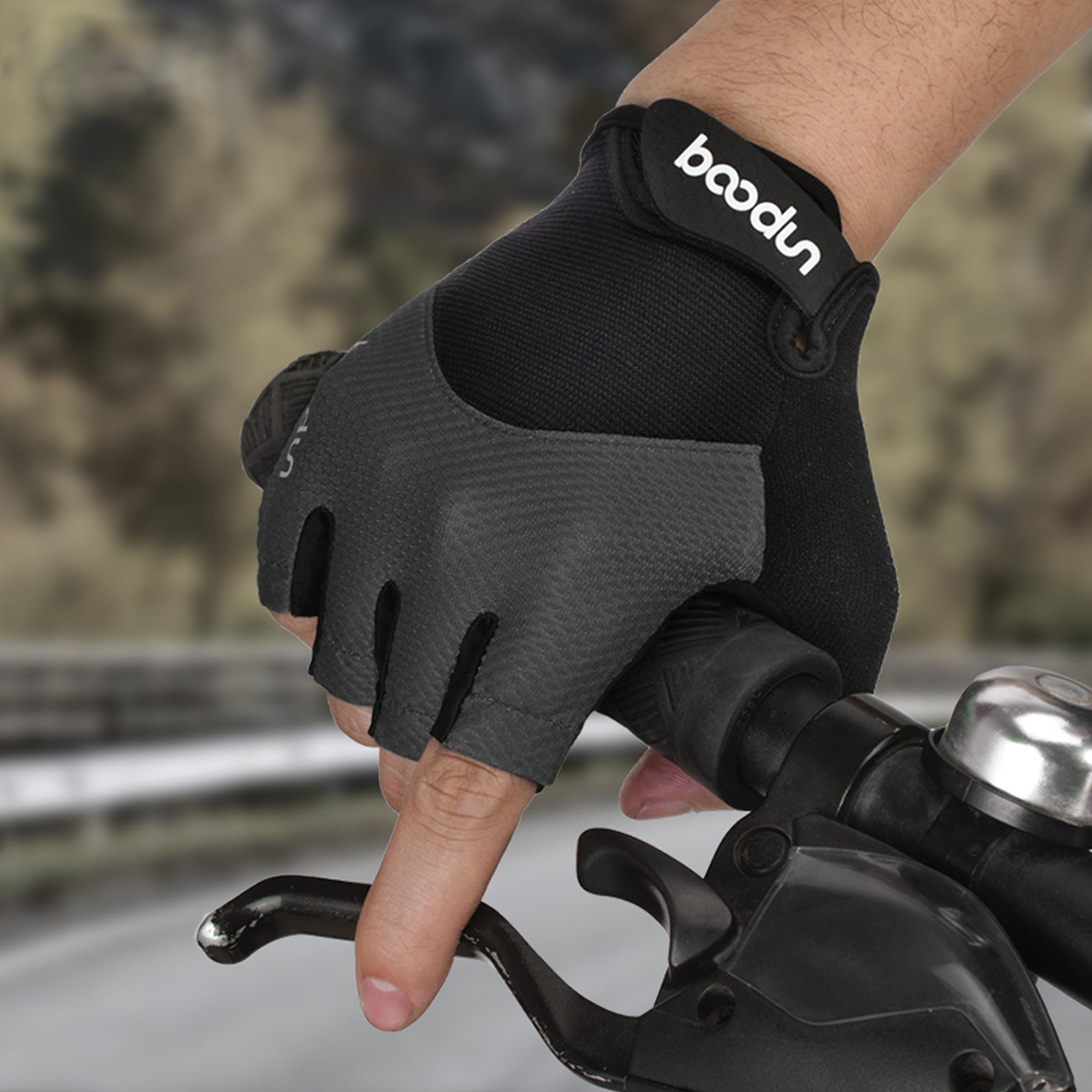 Boodin Cycling Fingerless Gloves