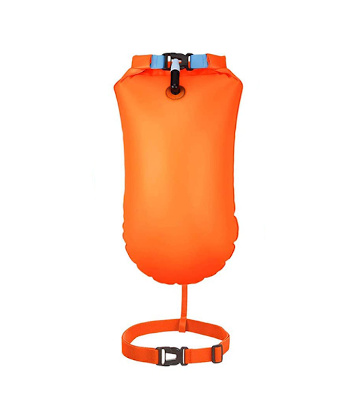 WholeFire Swim Buoy Waterproof Inflatable Dry Bag